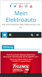 Mobile Screenshot of mein-elektroauto.com